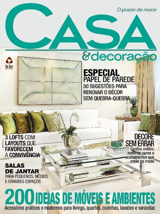 Title details for Casa & Decoração by Online Editora - Available